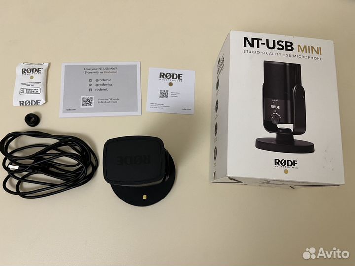 Микрофон Rode nt usb mini