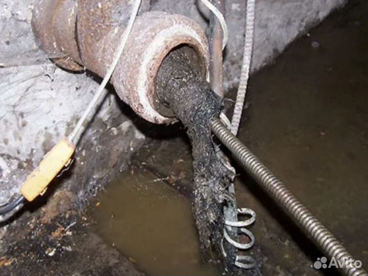 Прочистка канализации Сантехник