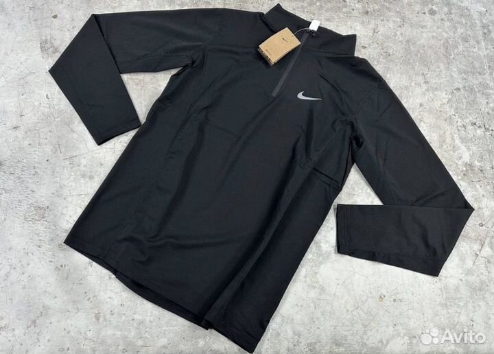 Лонгслив Nike dri fit спортивный