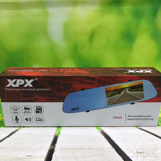 Зеркало - видеорегистратор 2 камеры ZX848 Корея