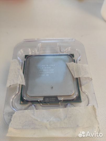 Процессор intel xeon lga 775. 4ядра.4потока
