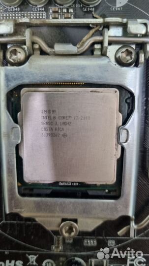 Материнская плата 1155 asus H61M-GS