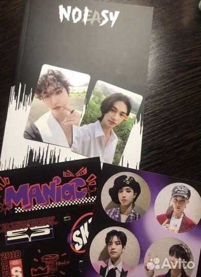 Официальные карты kpop stray kids