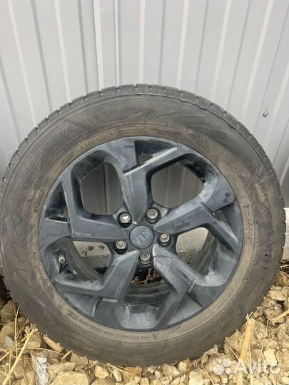 Колеса Kia sportage на зимней резине