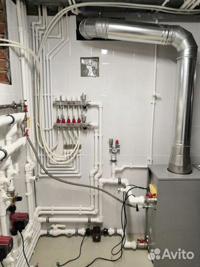 Монтаж систем отопления. Сантехнические работы