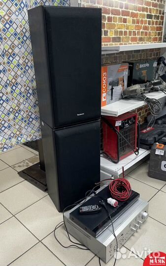 2 колонки + усилитель