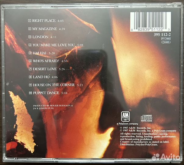 CD Roger Hodgson orig