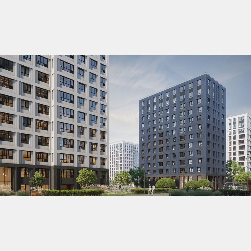 Квартира-студия, 60,6 м², 12/13 эт.