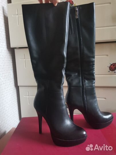 Сапоги женские respect натуральная кожа 36