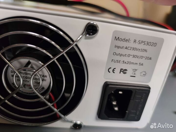 Блок питания 30В 20А, Nice-Power R-SPS3020