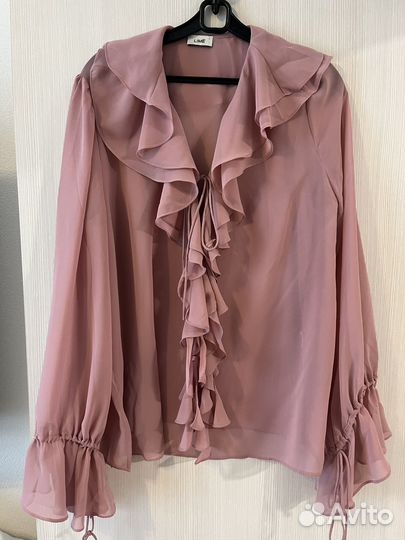 Блузка lime розовая