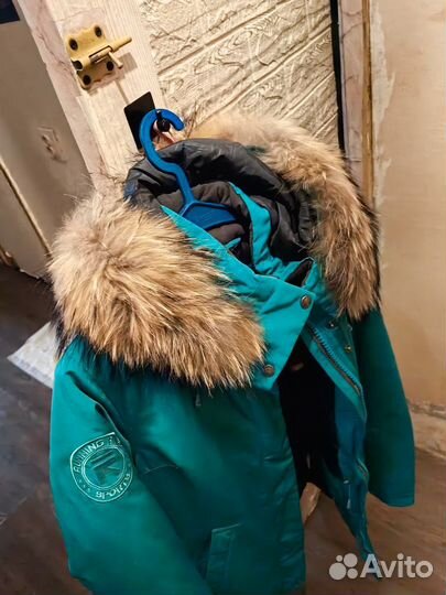Парка зимняя женская
