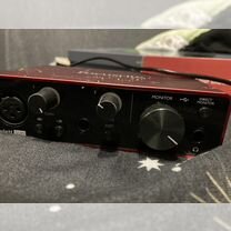 Звуковая карта focusrite scarlett solo 3rd gen