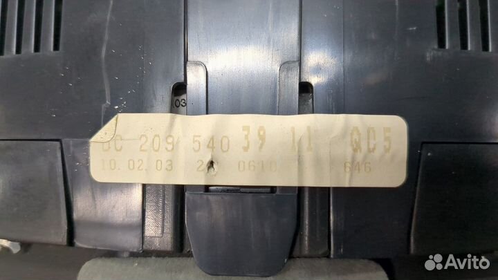 Щиток приборов Mercedes CLK W209, 2003