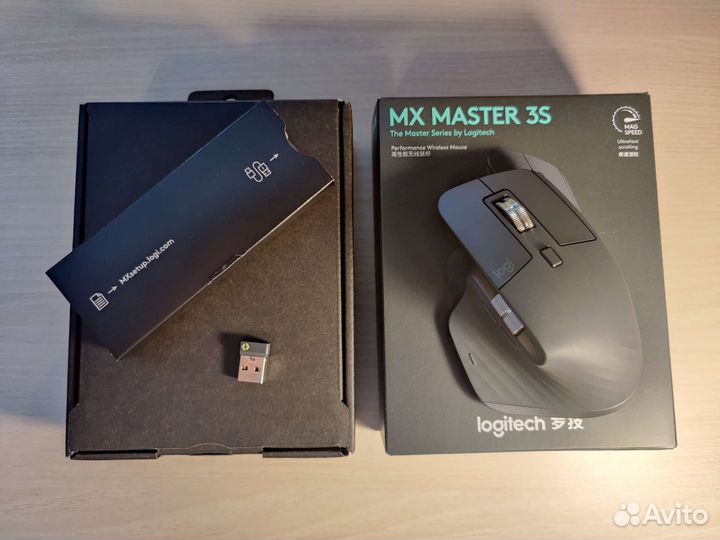Мышь Logitech MX Master 3s (новая, запечатанная)