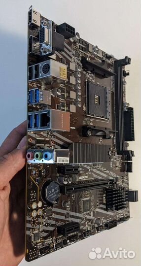 Ryzen 5 5500 + A520m + 16GB + 512GB + кулер