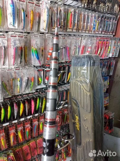 Телескопическое фидерное удилище тест 100-200гр