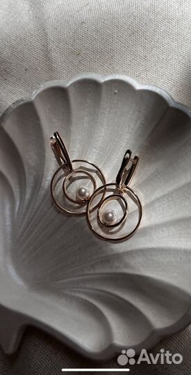 Серьги медицинский сплав