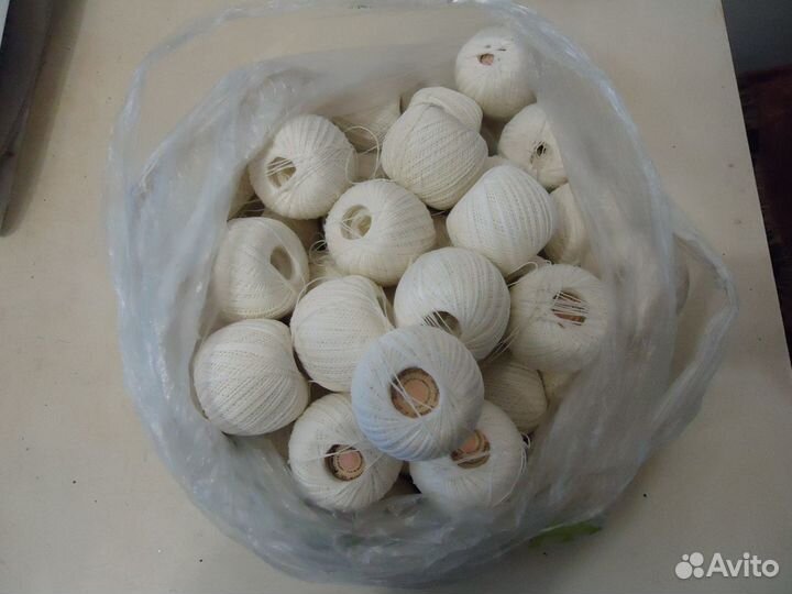 Нитки вязальные