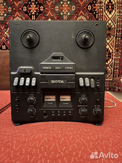 Катушечный магнитофон Нота 203 1