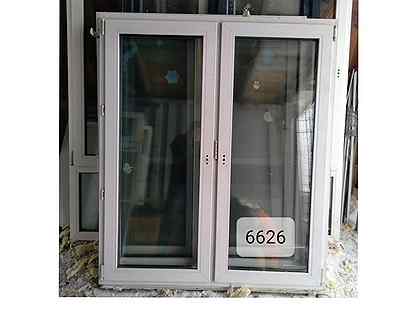 Окно бу пластиковое, 1540(в) х 1320(ш) № 6626