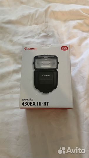 Вспышка canon speedlite 430ex iii-rt