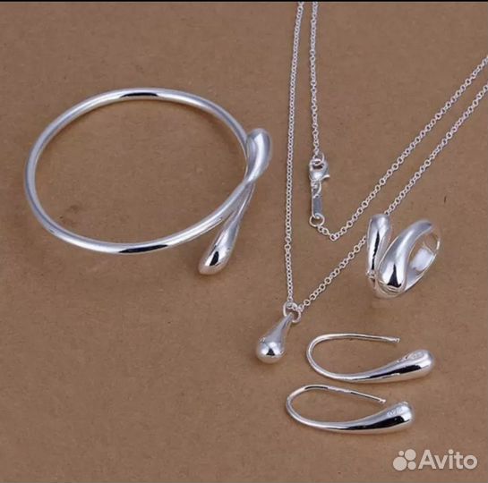 Комплект серебро 925