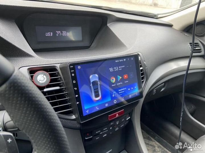 Магнитола Honda Accord 8 Android Qled SIM