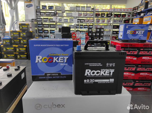 Аккумулятор 65Ач Rocket D23L 590A original kia rio