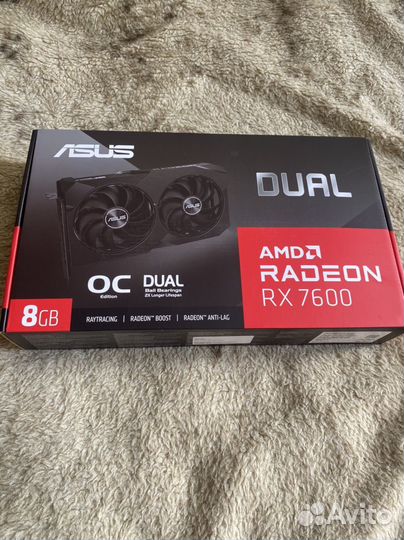 Amd radeon rx 7600 новая