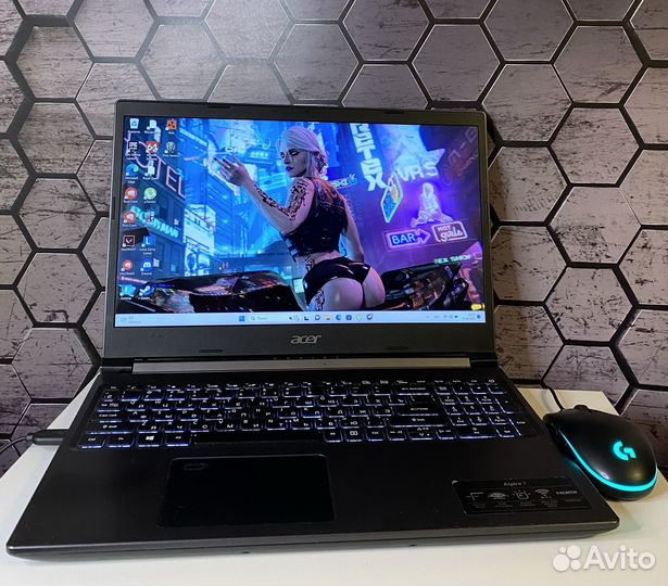 Игровой Acer GTX1650, 16GB, SSD, Ryzen 5 5500U