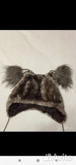 Шапка зимняя детская для девочки