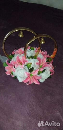 Кольца на машину свадебные продажа