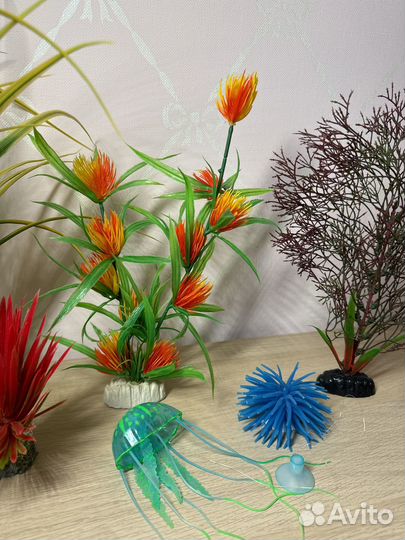 Искусственные растения для аквариума