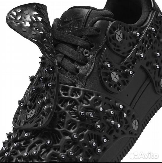 Кроссовки nike air force 1 x swarovski