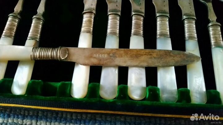 Винтажный набор столовых аксессуаров на 6 персон