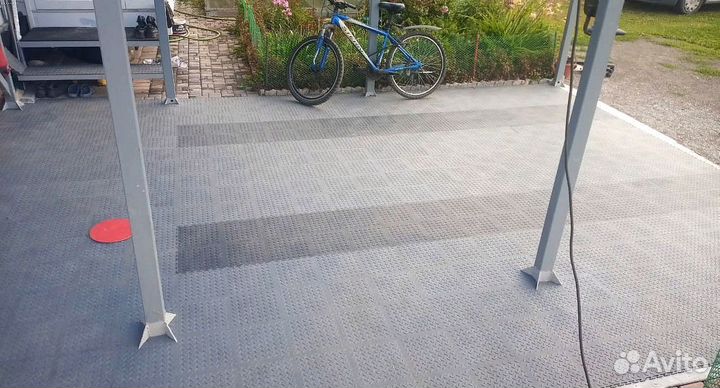 Модульная плитка пвх для пола в гараже