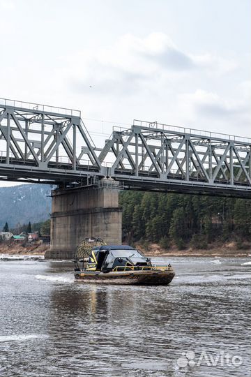 Аэролодка raptor Х AIR 650 с доп. освещением