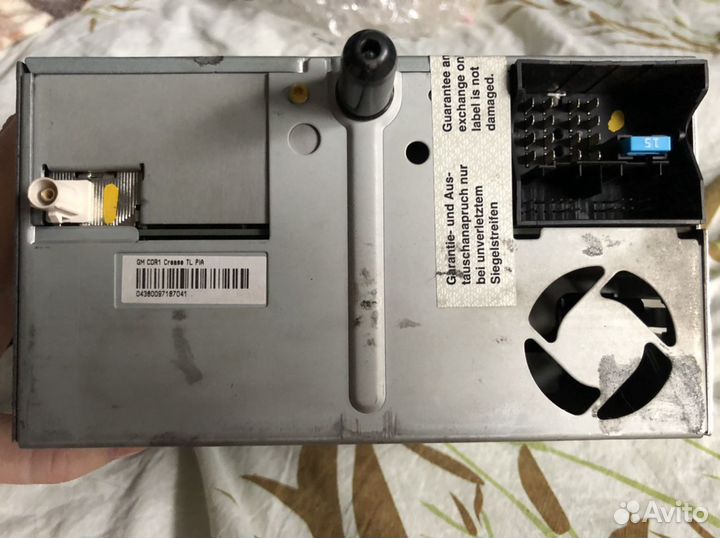 Штатная магнитола Опель корса д