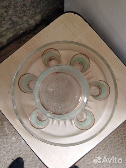 Графин обсыпной СССР 70г.г