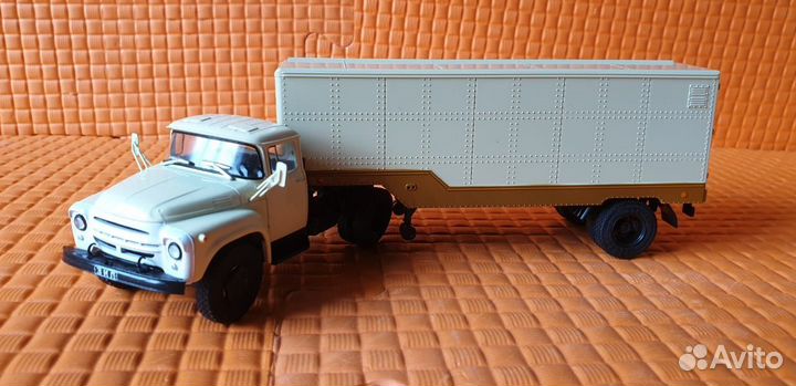 ЗИЛ 130В1 с полуприцепом одаз 794, модель, 1/43