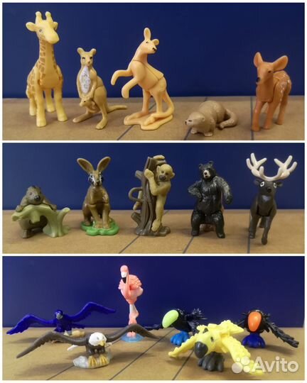 Животные из Киндер-сюрприза