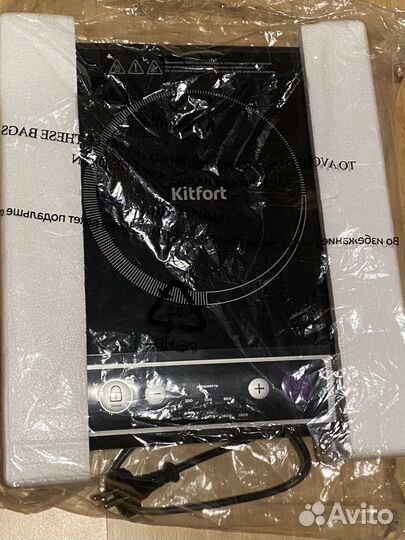 Индукционная плита настольная KT-107 - 1800 B