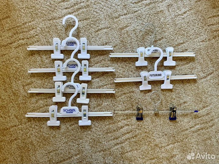 Вешалки плечики для одежды 43 шт. пакетом