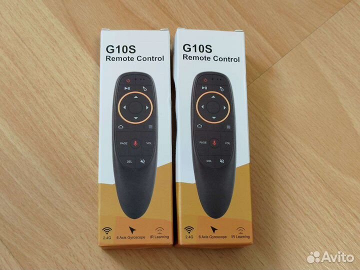 Пульт с аэромышью G10s с голосовым поиском Новый