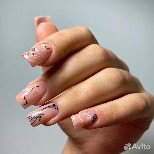 Маникюр, наращивание ногтей, педикюр