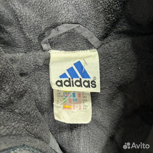 Винтажный бомбер Adidas Оригинал