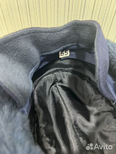 Зимняя полицейская шапка