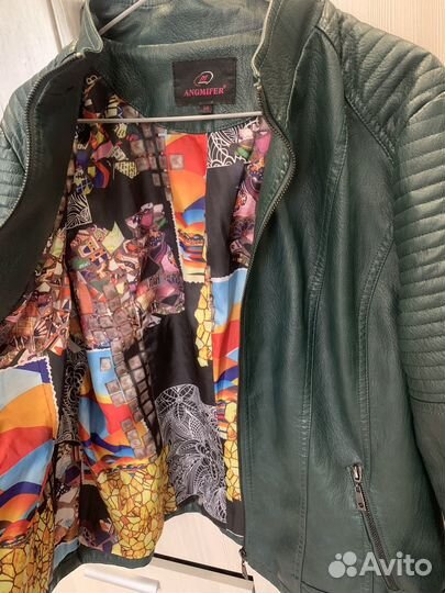 Куртка кожаная женская