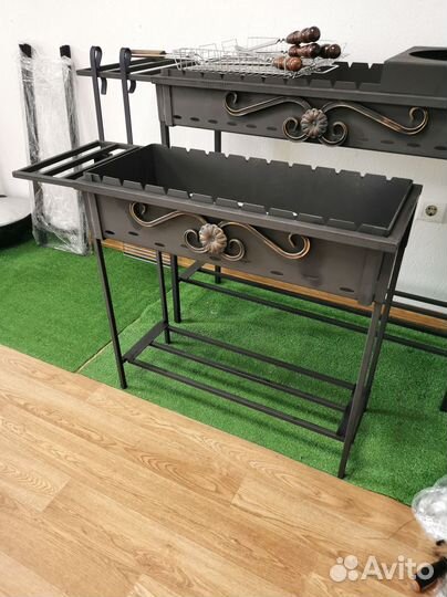 Мангал / мангал разборный 3 мм / Мангал 70*30*72